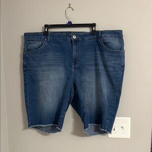 Women’s Blue Denim Shorts